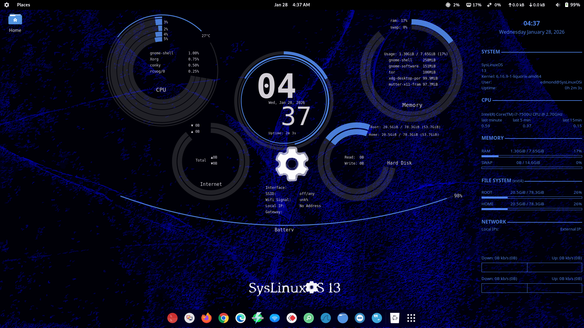 SysLinuxOS 13.1 Released